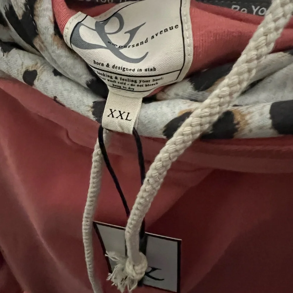 Ampersand 1/4 zip double hoodie xxl - Picture 5 of 5